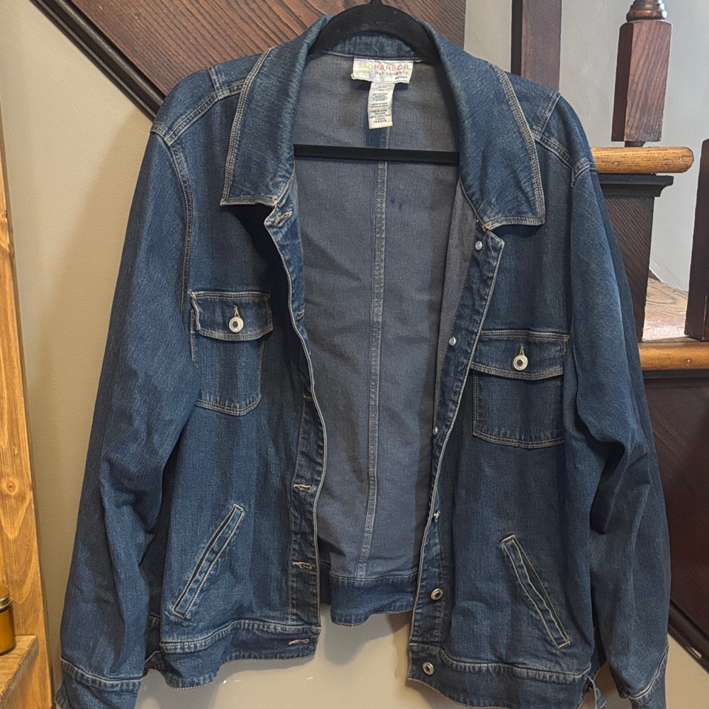 Sag Harbor Blue Denim Jacket